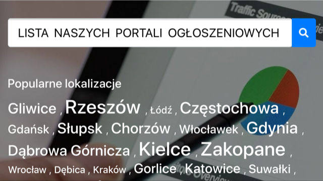 Ogłoszenia w Internecie - Praca, Nieruchomości, Motoryzacja, Firmy